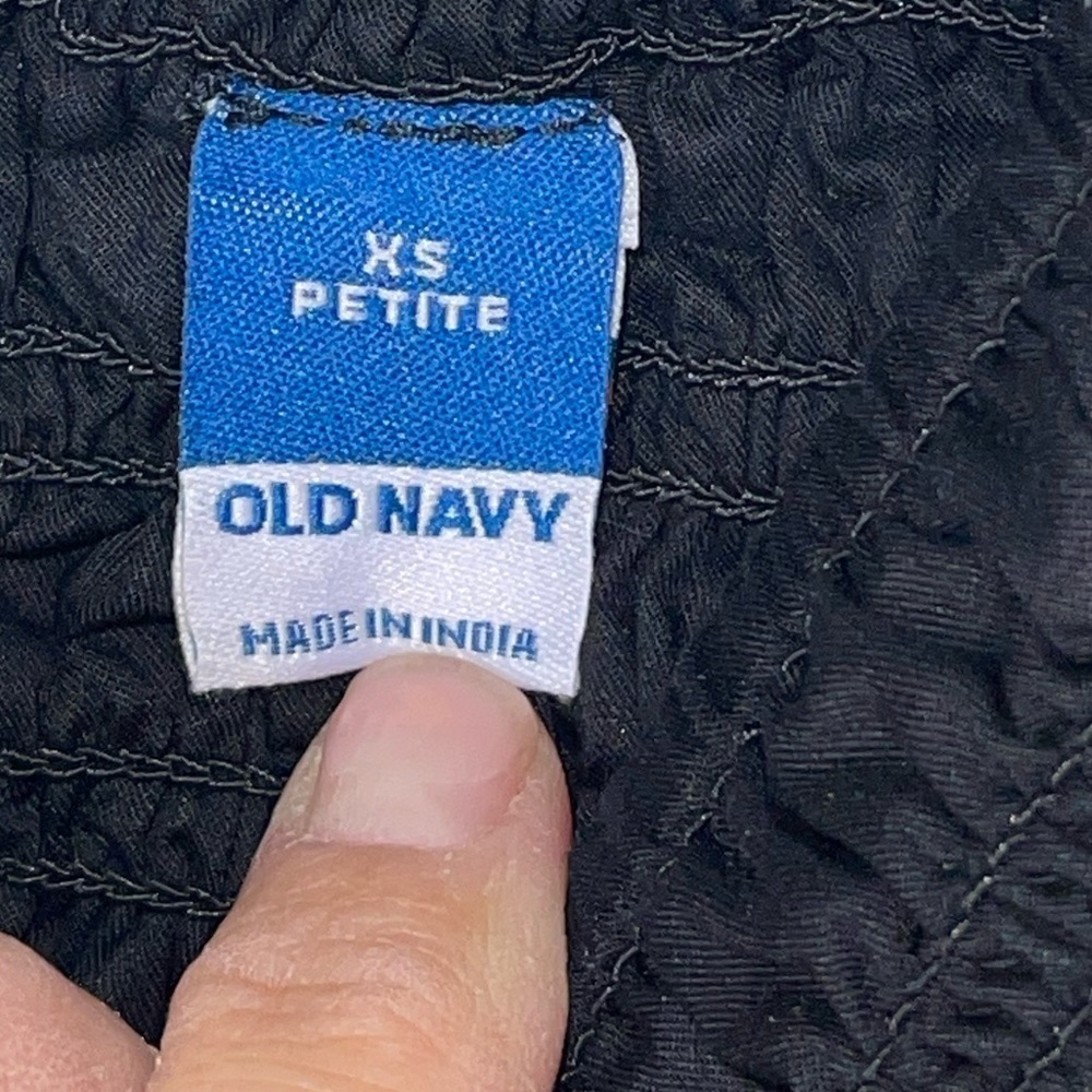 Old Navy A line cotton dress with exposed back & side pockets. Size XS #C2319 - Picture 8 of 8
